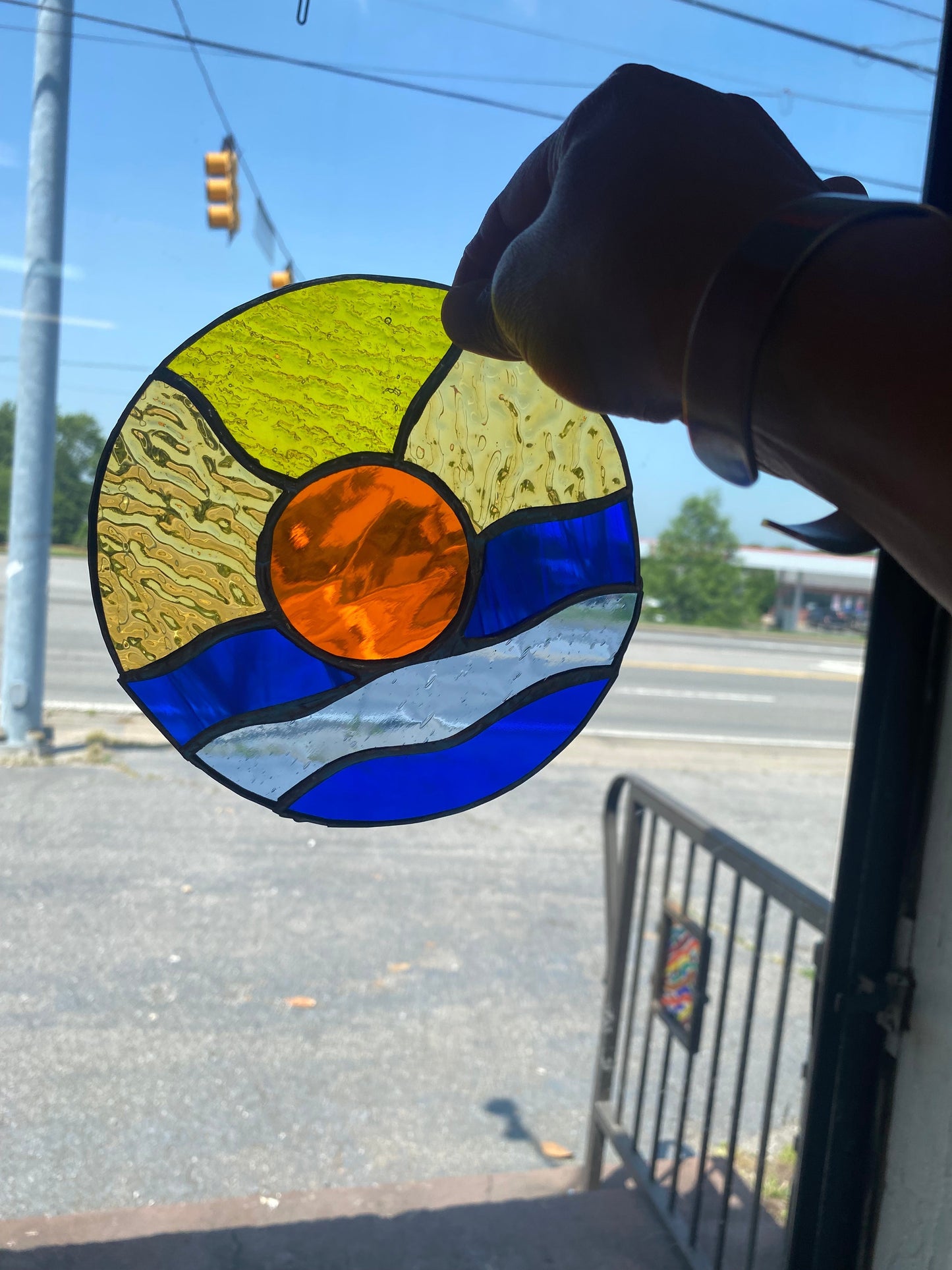 Beginner Stained Glass class, May 9, 11-2:00 pm